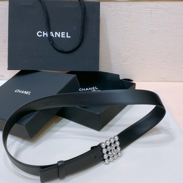 replica,repliche,fake,1:1,earrings,bracelet,ring,jewelry Pelle di vitello Chanel 24C 3,0 cm