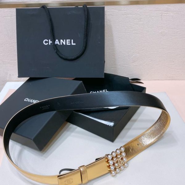 replica,repliche,fake,1:1,earrings,bracelet,ring,jewelry Pelle di vitello Chanel 24C 3,0 cm