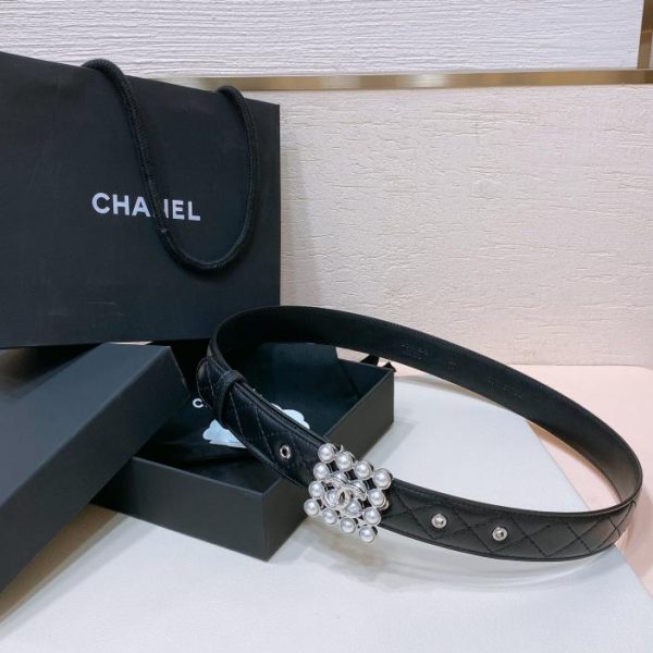 replica,repliche,fake,1:1,earrings,bracelet,ring,jewelry Pelle di vitello Chanel 24C 3,0 cm