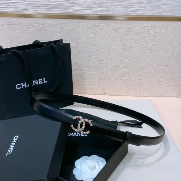 Chanel 24c/perla strass 2,0 cm