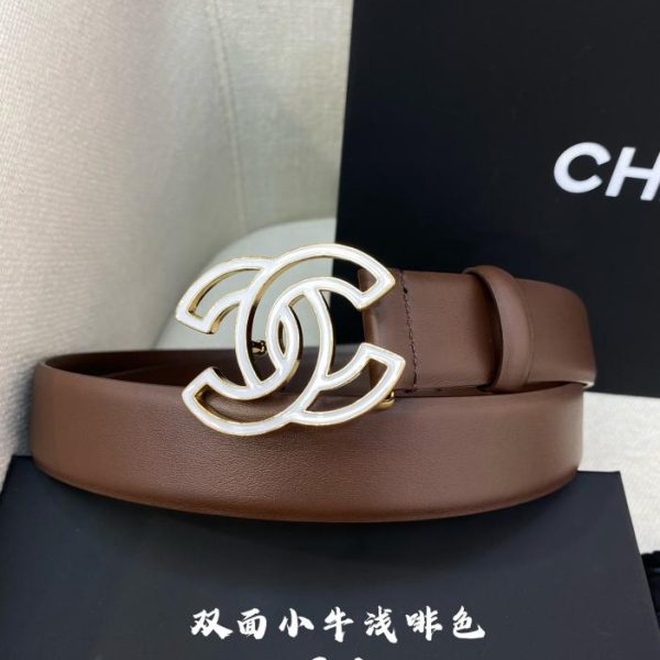 replica,repliche,fake,1:1,earrings,bracelet,ring,jewelry Pelle di vitello larghezza Chanel 3,0 cm