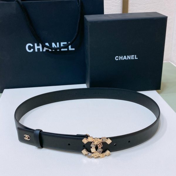replica,repliche,fake,1:1,earrings,bracelet,ring,jewelry Chanel 24s cc/cristallo diamante nero/3,0 cm