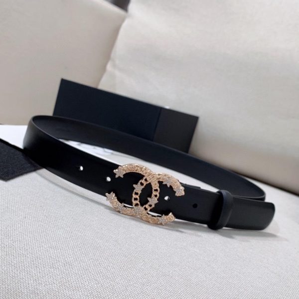 replica,repliche,fake,1:1,earrings,bracelet,ring,jewelry Pelle di vitello classica Chanel CC 3,0 cm