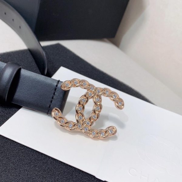 replica,repliche,fake,1:1,earrings,bracelet,ring,jewelry Pelle di vitello classica Chanel CC 3,0 cm