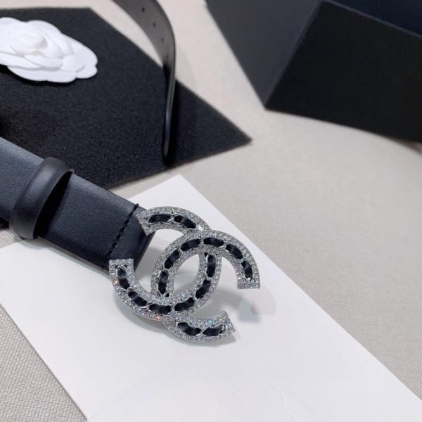 replica,repliche,fake,1:1,earrings,bracelet,ring,jewelry Pelle di vitello classica Chanel CC 3,0 cm