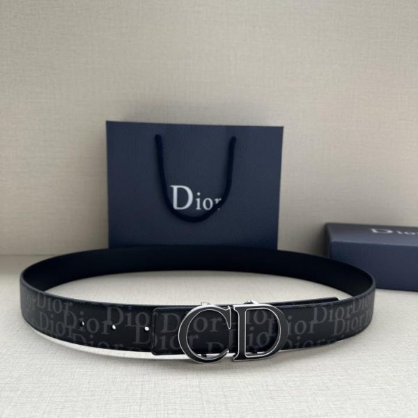 replica,repliche,fake,1:1,earrings,bracelet,ring,jewelry Cintura reversibile Dior 35 mm