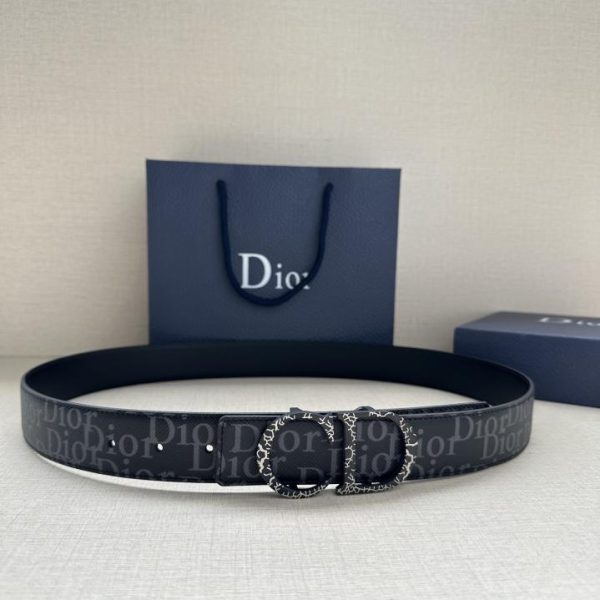 replica,repliche,fake,1:1,earrings,bracelet,ring,jewelry Cintura reversibile Dior 35 mm