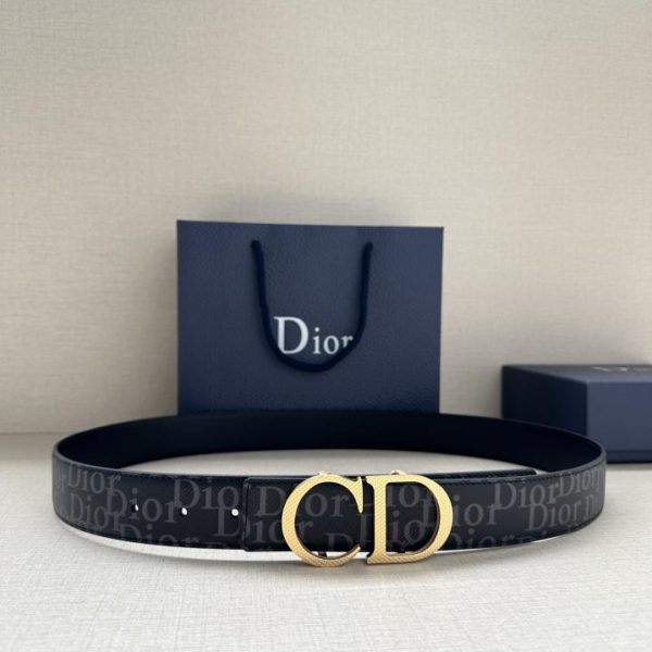 replica,repliche,fake,1:1,earrings,bracelet,ring,jewelry Cintura reversibile Dior 35 mm