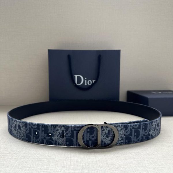 replica,repliche,fake,1:1,earrings,bracelet,ring,jewelry Cintura Dior Montaigne Avenue da 35 mm