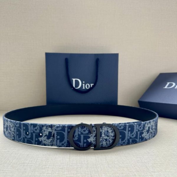 replica,repliche,fake,1:1,earrings,bracelet,ring,jewelry Cintura Dior Montaigne Avenue da 35 mm