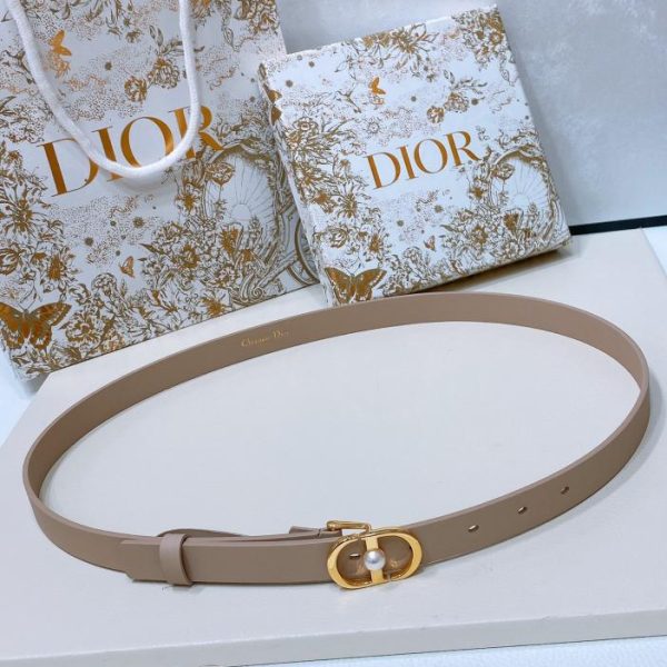 replica,repliche,fake,1:1,earrings,bracelet,ring,jewelry Cintura in pelle Dior Montaigne 2,0 cm