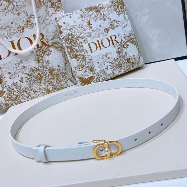 replica,repliche,fake,1:1,earrings,bracelet,ring,jewelry Cintura in pelle Dior Montaigne 2,0 cm
