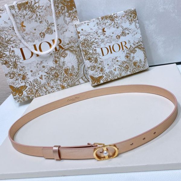 replica,repliche,fake,1:1,earrings,bracelet,ring,jewelry Cintura in pelle Dior Montaigne 2,0 cm