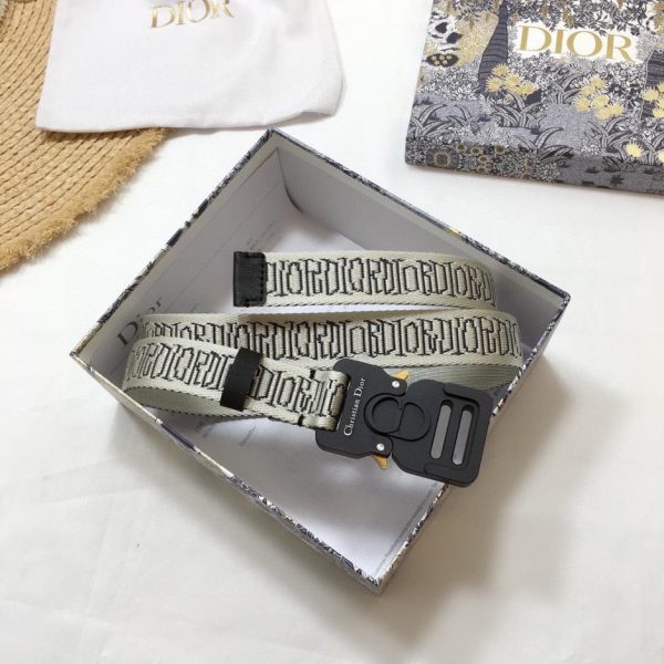 replica,repliche,fake,1:1,earrings,bracelet,ring,jewelry Cintura in fettuccia di nylon Dior