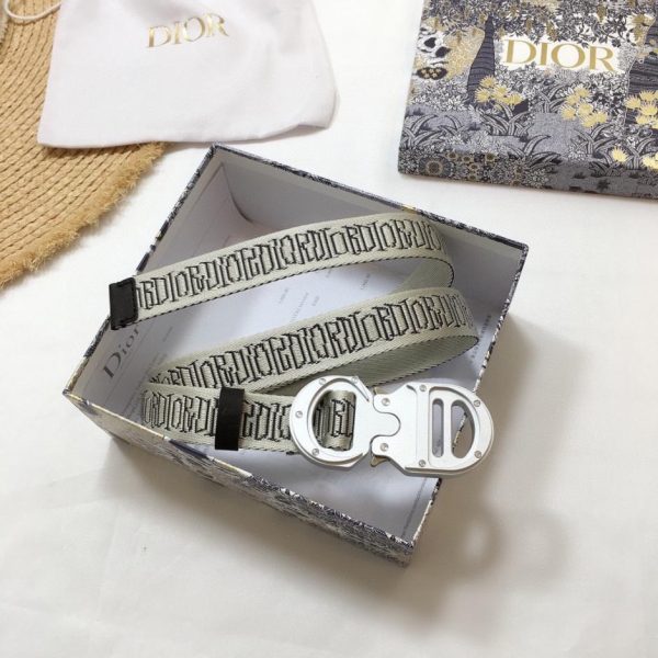 replica,repliche,fake,1:1,earrings,bracelet,ring,jewelry Cintura in fettuccia di nylon Dior