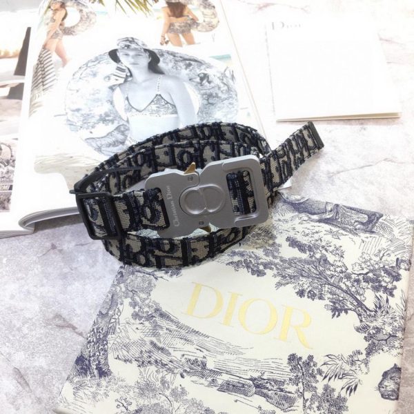 replica,repliche,fake,1:1,earrings,bracelet,ring,jewelry Cintura in fettuccia di nylon Dior