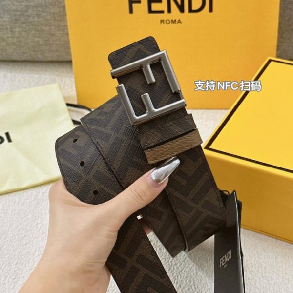 replica,repliche,fake,1:1,earrings,bracelet,ring,jewelry FENDI cintura doppia larghezza 4,0 cm