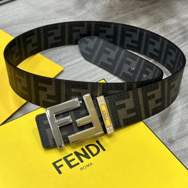 replica,repliche,fake,1:1,earrings,bracelet,ring,jewelry Doppio anello FENDI larghezza 4.0CM