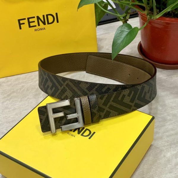 replica,repliche,fake,1:1,earrings,bracelet,ring,jewelry Cintura reversibile FENDI a doppio passante