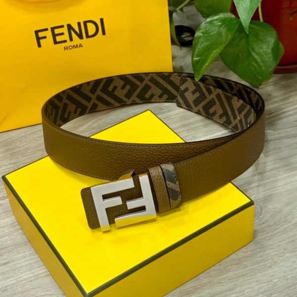 replica,repliche,fake,1:1,earrings,bracelet,ring,jewelry Cintura reversibile FENDI a doppio passante