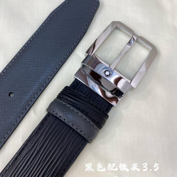 replica,repliche,fake,1:1,earrings,bracelet,ring,jewelry Cintura Montblanc larga 3,5 cm