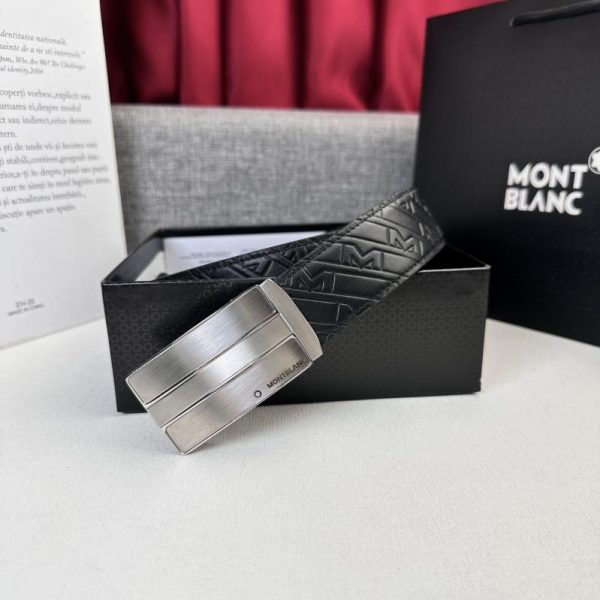 replica,repliche,fake,1:1,earrings,bracelet,ring,jewelry Cintura Montblanc nuova da uomo larga 3,5 cm