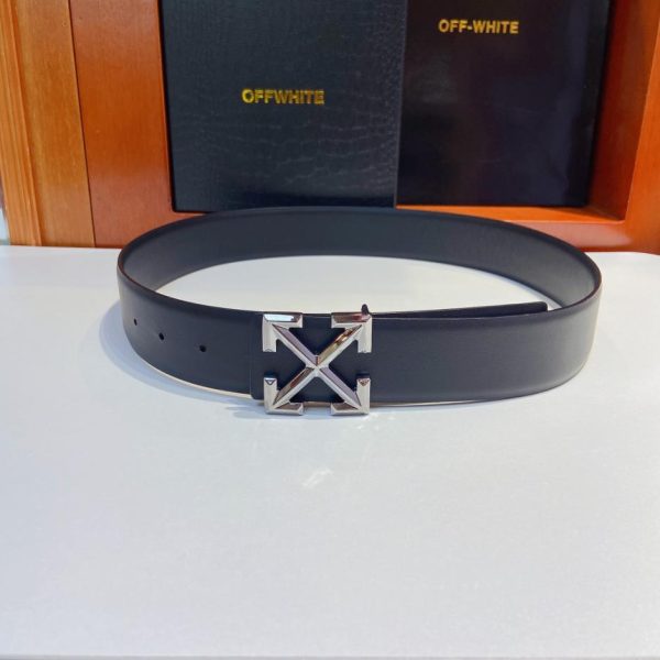 replica,repliche,fake,1:1,earrings,bracelet,ring,jewelry Cintura di fascia alta Off-White larghezza 4,0 cm