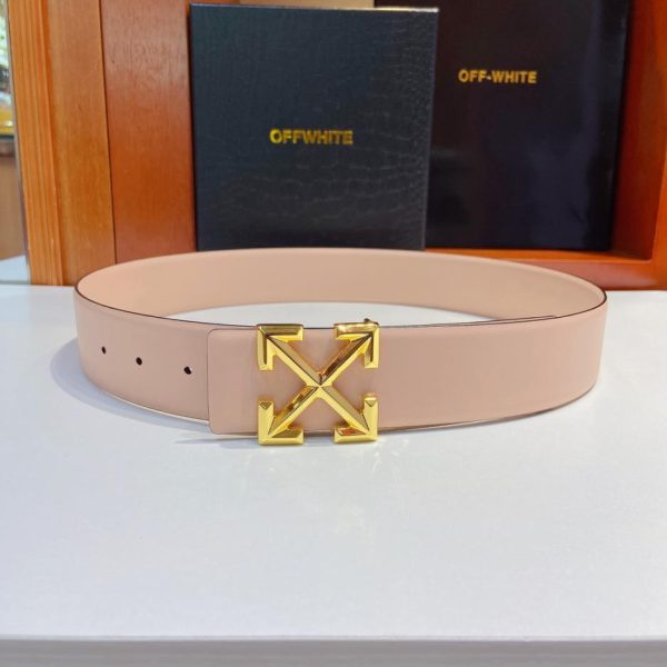 replica,repliche,fake,1:1,earrings,bracelet,ring,jewelry Cintura di fascia alta Off-White larghezza 4,0 cm