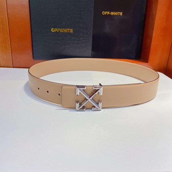 replica,repliche,fake,1:1,earrings,bracelet,ring,jewelry Cintura di fascia alta Off-White larghezza 4,0 cm