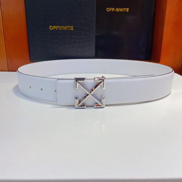 replica,repliche,fake,1:1,earrings,bracelet,ring,jewelry Cintura di fascia alta Off-White larghezza 4,0 cm
