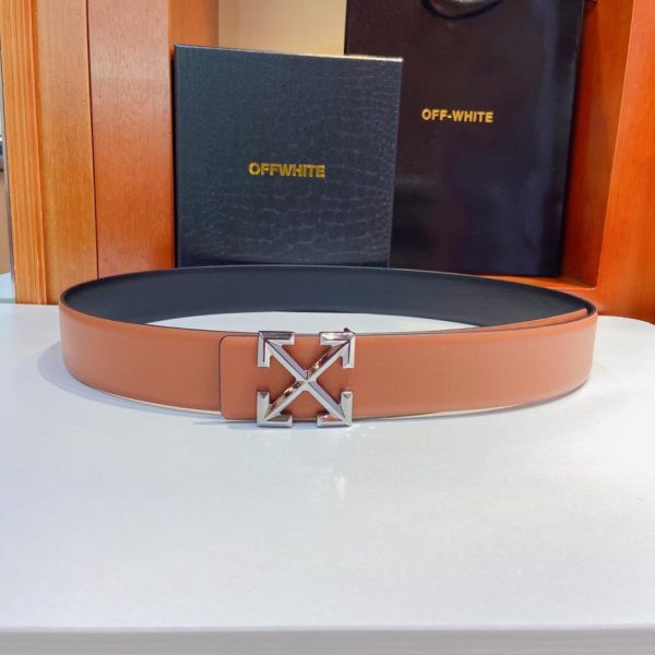 replica,repliche,fake,1:1,earrings,bracelet,ring,jewelry Cintura di fascia alta Off-White larghezza 4,0 cm