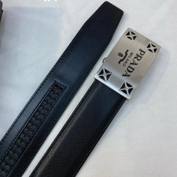 replica,repliche,fake,1:1,earrings,bracelet,ring,jewelry Cintura PRADA da uomo larghezza 34MM