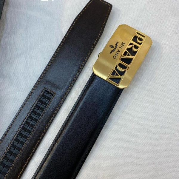 replica,repliche,fake,1:1,earrings,bracelet,ring,jewelry Cintura PRADA da uomo larghezza 34MM
