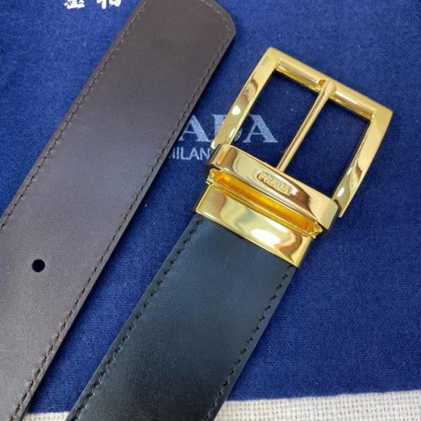 replica,repliche,fake,1:1,earrings,bracelet,ring,jewelry Cintura PRADA double face larga 3,4 cm