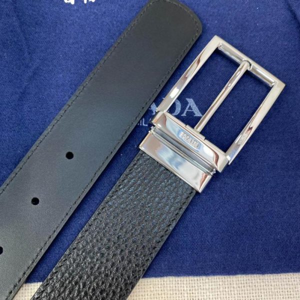replica,repliche,fake,1:1,earrings,bracelet,ring,jewelry Cintura PRADA double face larga 3,4 cm