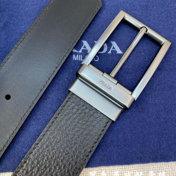 replica,repliche,fake,1:1,earrings,bracelet,ring,jewelry Cintura PRADA double face larga 3,4 cm
