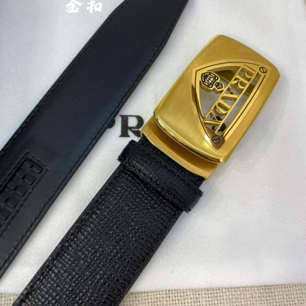 replica,repliche,fake,1:1,earrings,bracelet,ring,jewelry Cintura PRADA da uomo – Larghezza 35MM