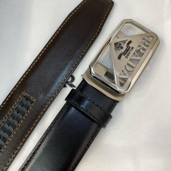 replica,repliche,fake,1:1,earrings,bracelet,ring,jewelry Cintura PRADA da uomo – Larghezza 35MM