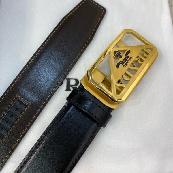 replica,repliche,fake,1:1,earrings,bracelet,ring,jewelry Cintura PRADA da uomo – Larghezza 35MM