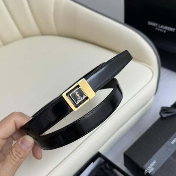 Cintura da donna Saint Laurent larghezza 2,0 cm