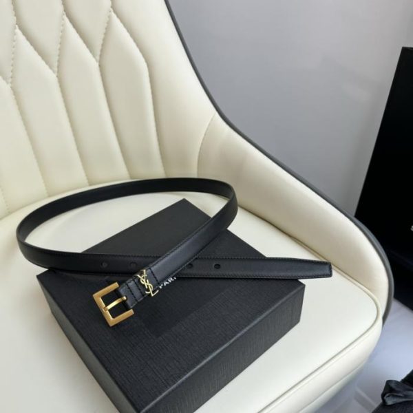Cintura da donna Saint Laurent larghezza 2,0 cm