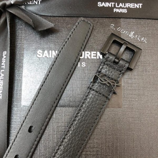 Cintura YSL in ciottoli 2,0 cm