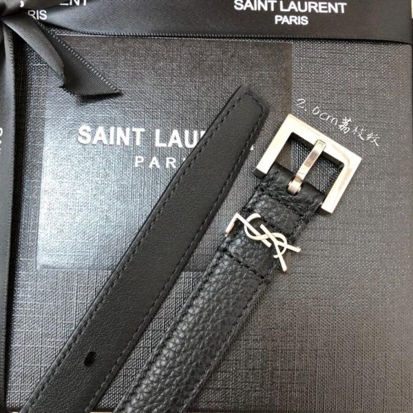 Cintura YSL in ciottoli 2,0 cm