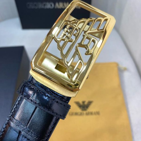 replica,repliche,fake,1:1,earrings,bracelet,ring,jewelry Cintura Armani Uomo – Larghezza 35MM