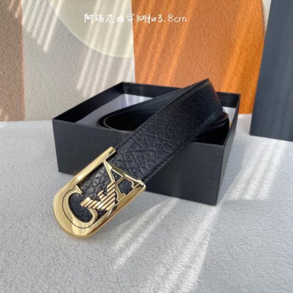replica,repliche,fake,1:1,earrings,bracelet,ring,jewelry Armani classico originale singolo larghezza 3,8 cm