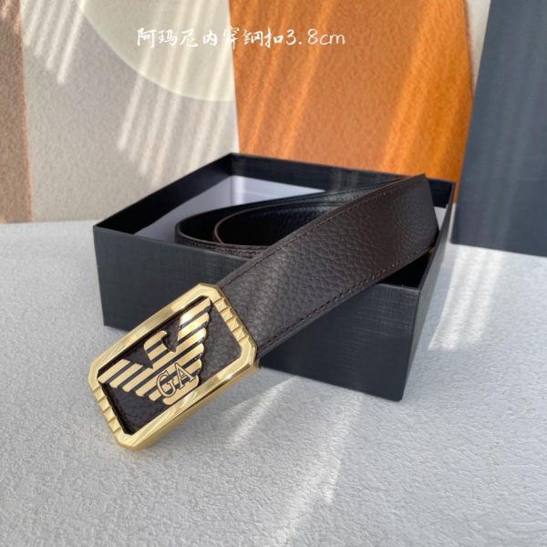Armani classico originale singolo larghezza 3,8 cm