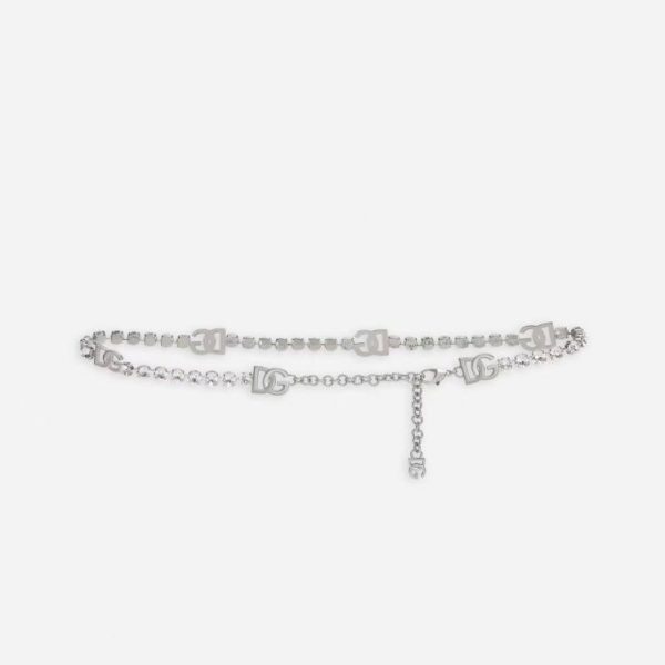 replica,repliche,fake,1:1,earrings,bracelet,ring,jewelry Cintura D&G con strass