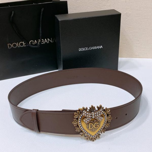 replica,repliche,fake,1:1,earrings,bracelet,ring,jewelry Cintura D&G con strass 5,0 cm
