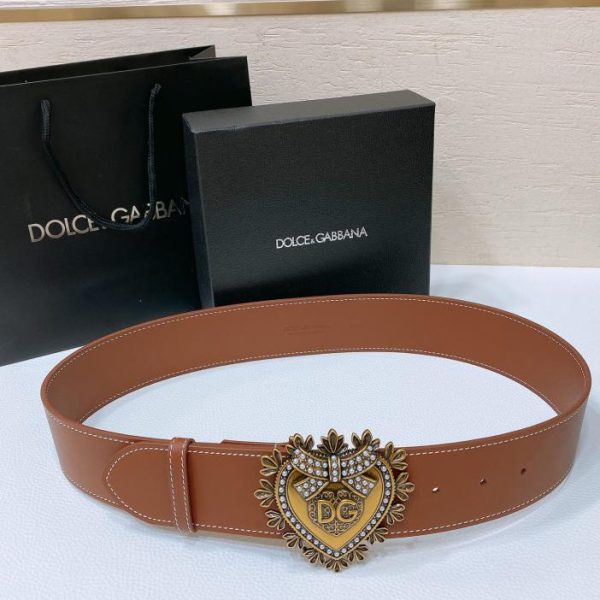 replica,repliche,fake,1:1,earrings,bracelet,ring,jewelry Cintura D&G con strass 5,0 cm