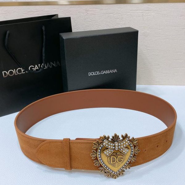 replica,repliche,fake,1:1,earrings,bracelet,ring,jewelry Cintura D&G con strass 5,0 cm